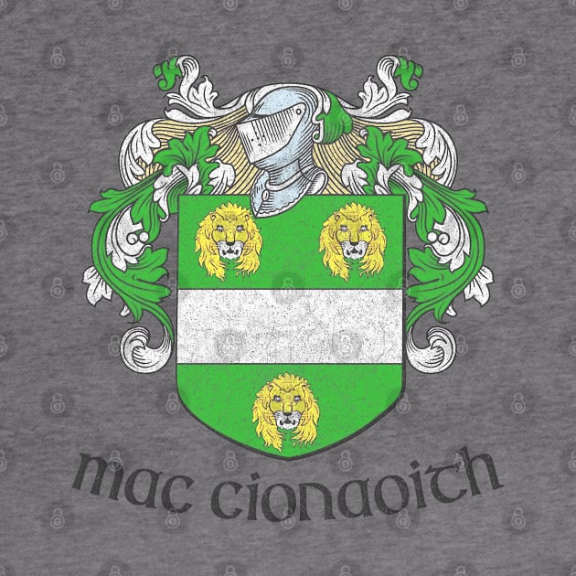 McKenna / MacKenna / Mac Cionaoith Faded Style Family Crest by feck!